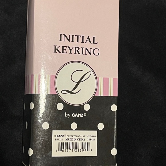 Ganz Initial Keychain - Picture 3 of 3